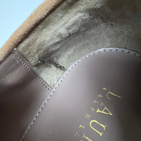 Lauren Ralph Lauren Suede Loafers Women's 9.5 Pomona Tassel Academia Preppy - Picture 9 of 10